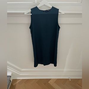 SOLD Theory silk dress green